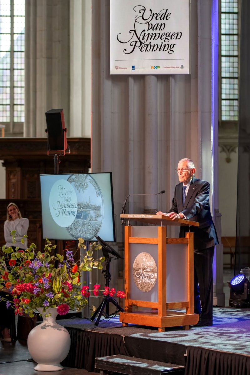 Uitreiking vredespenning 2024 Nijmegen