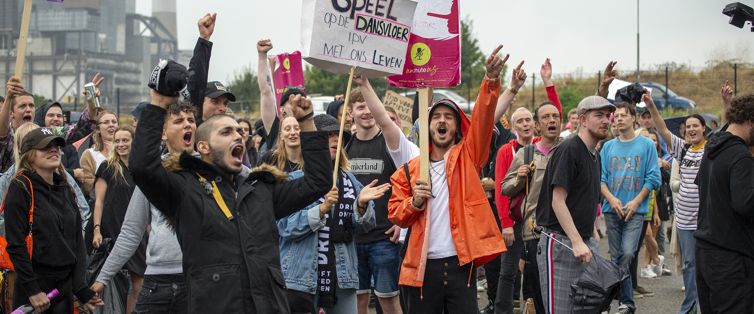 Tweede demonstratie van de evenementen branche in Nijmegen