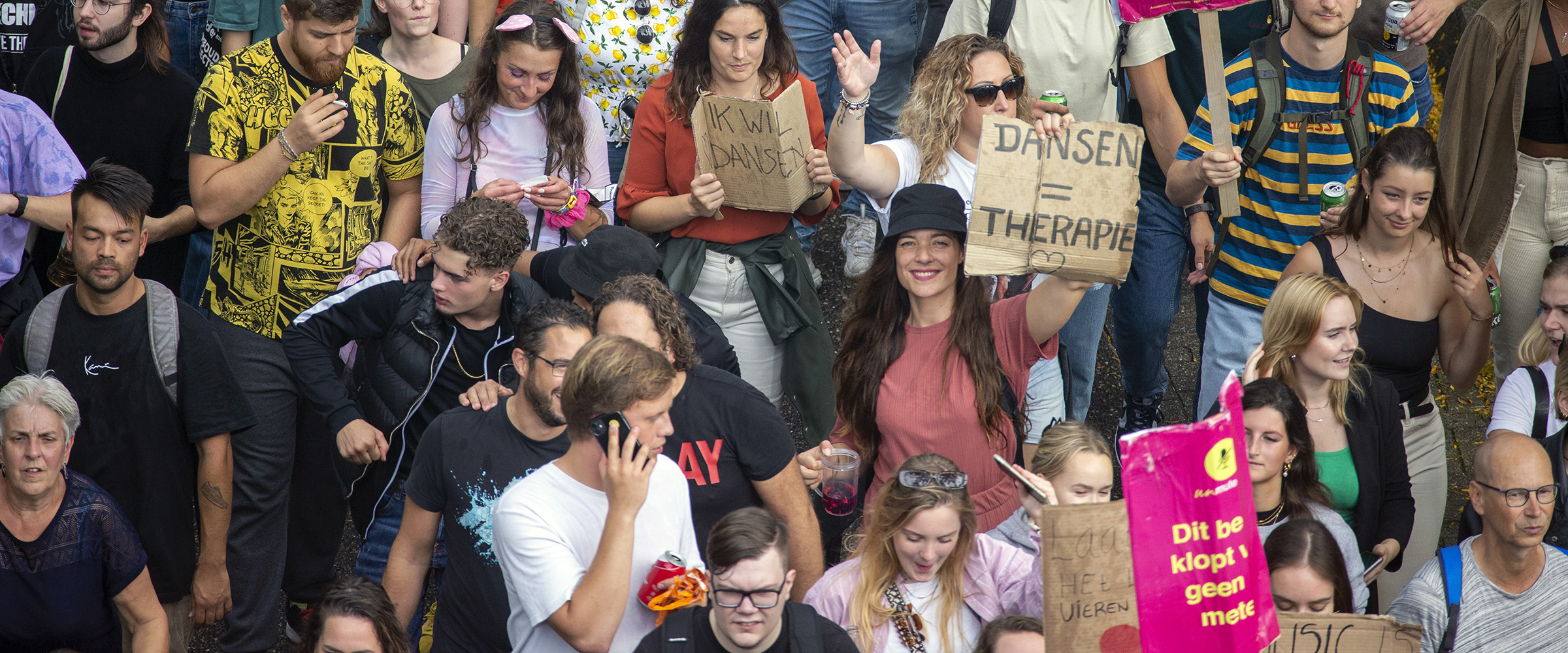 Tweede demonstratie van de evenementen branche in Nijmegen