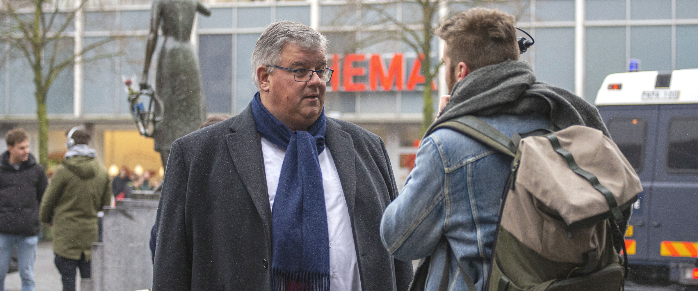 Verboden demonstratie in Nijmegen waar een gebieds verbod werd ingesteld