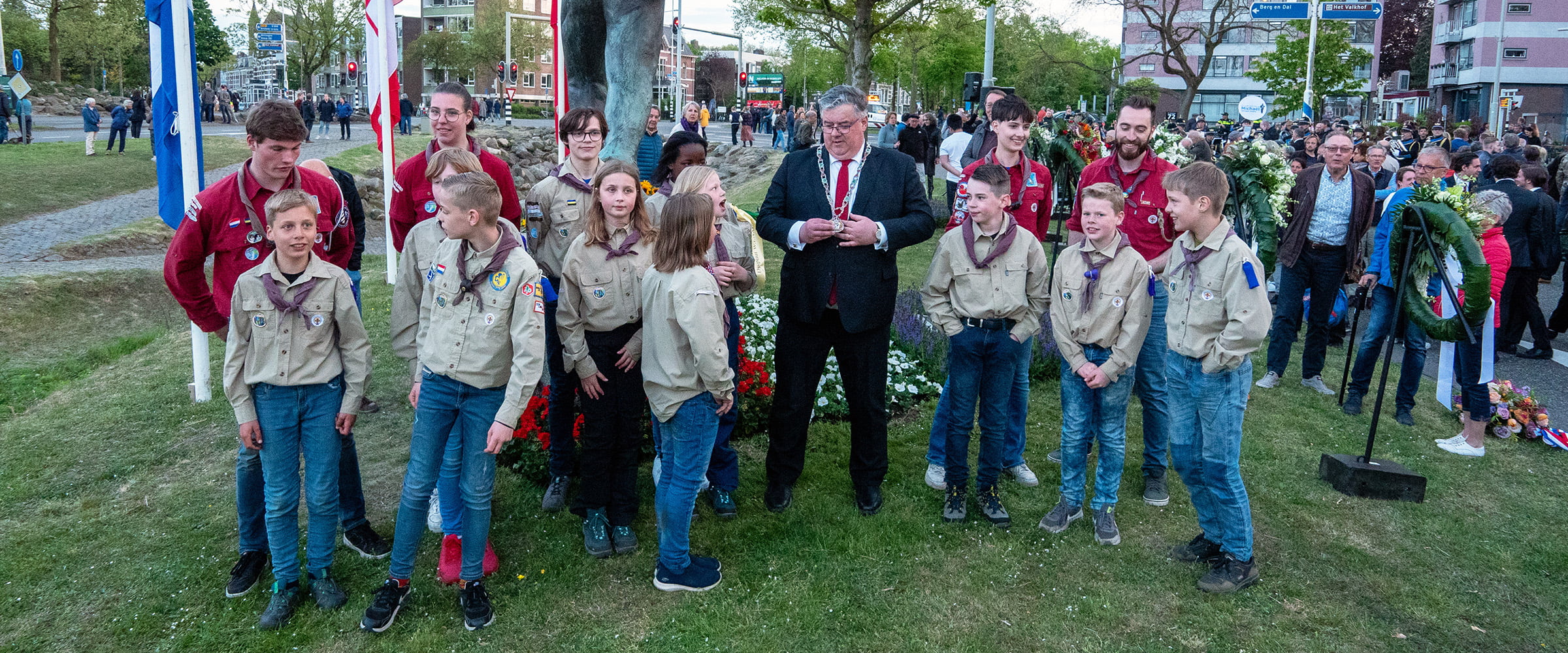 Dodenherdenking 4 mei 2022 in Nijmegen