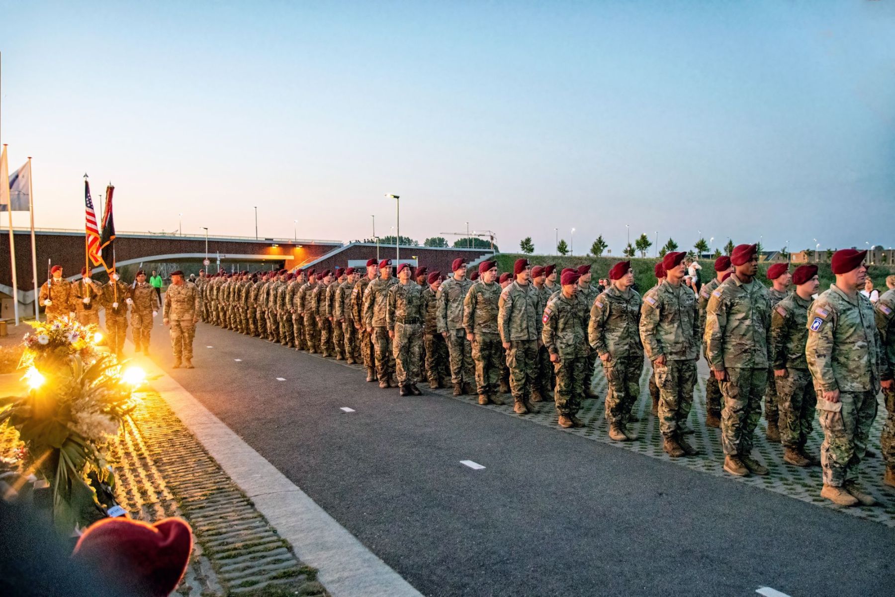 Herdenking Sunset March in Nijmegen 2024