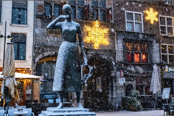Sneeuw in Nijmegen 2026