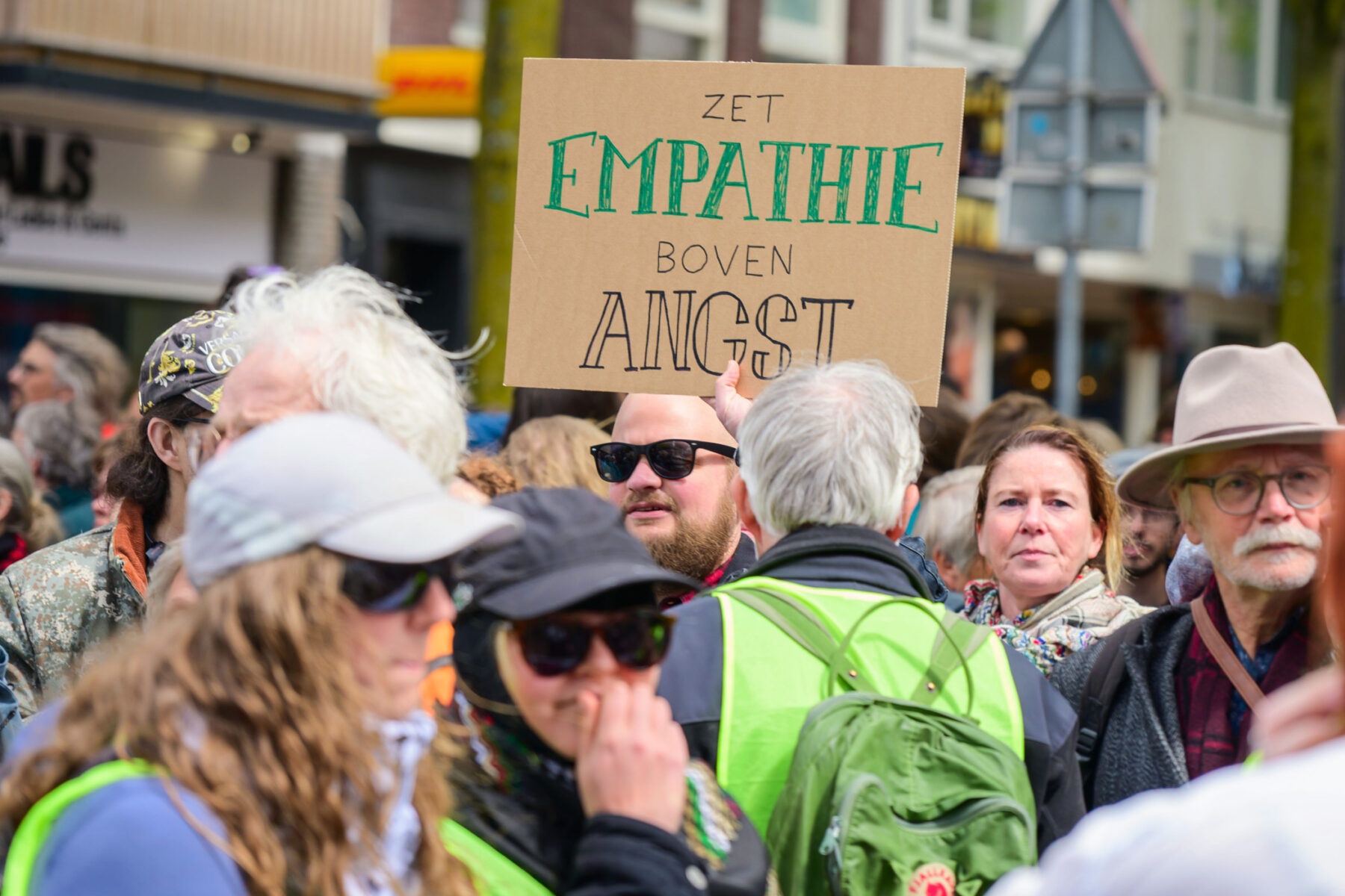 Honderden tegendemonstranten bij nationaal protest in Nijmegen