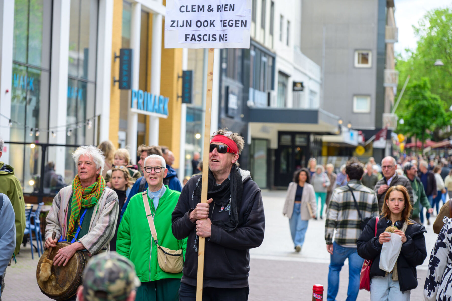 Honderden tegendemonstranten bij nationaal protest in Nijmegen