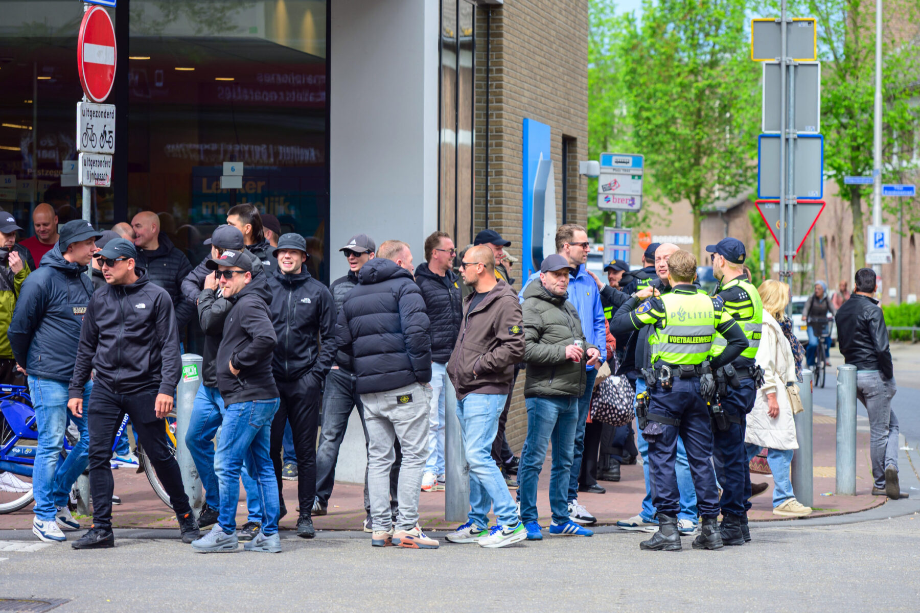 Honderden tegendemonstranten bij nationaal protest in Nijmegen