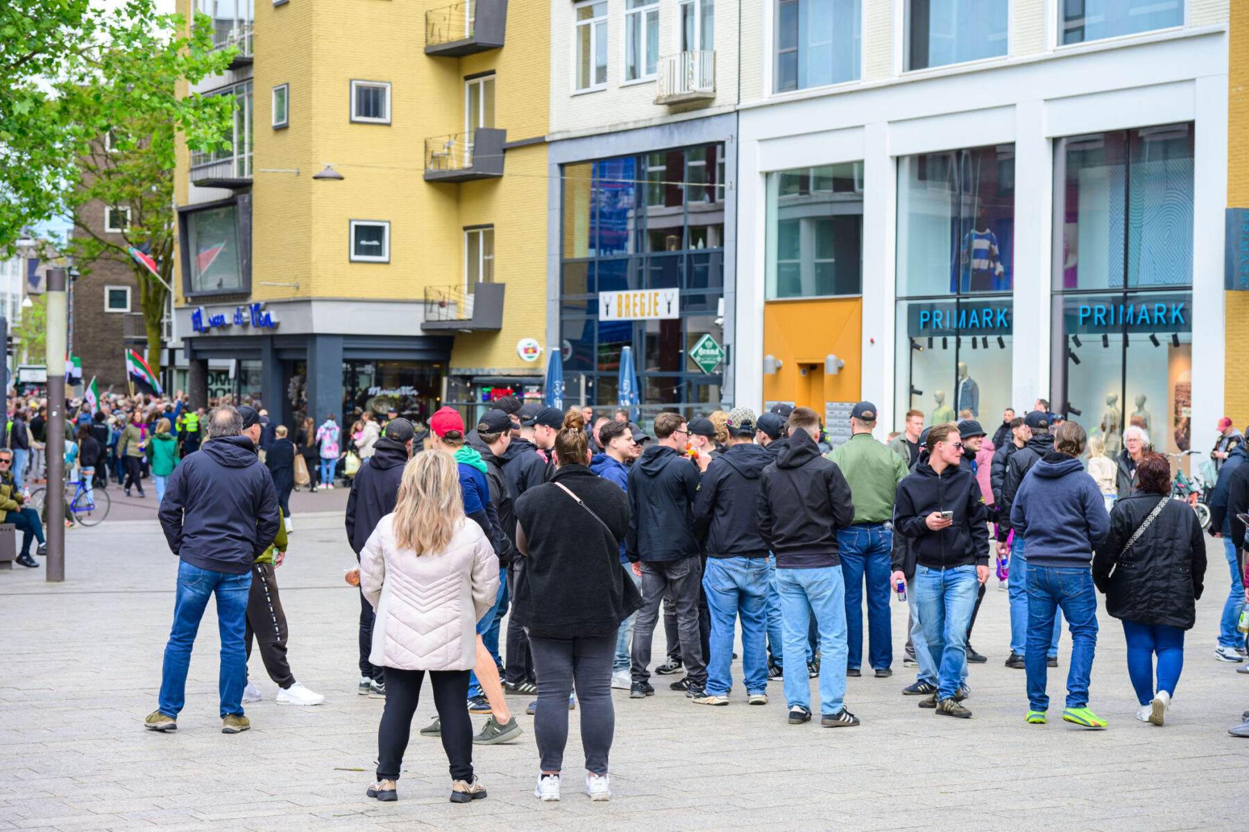 Honderden tegendemonstranten bij nationaal protest in Nijmegen