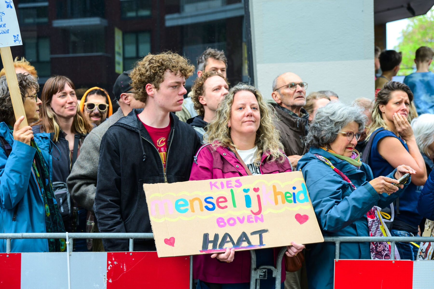 Honderden tegendemonstranten bij nationaal protest in Nijmegen