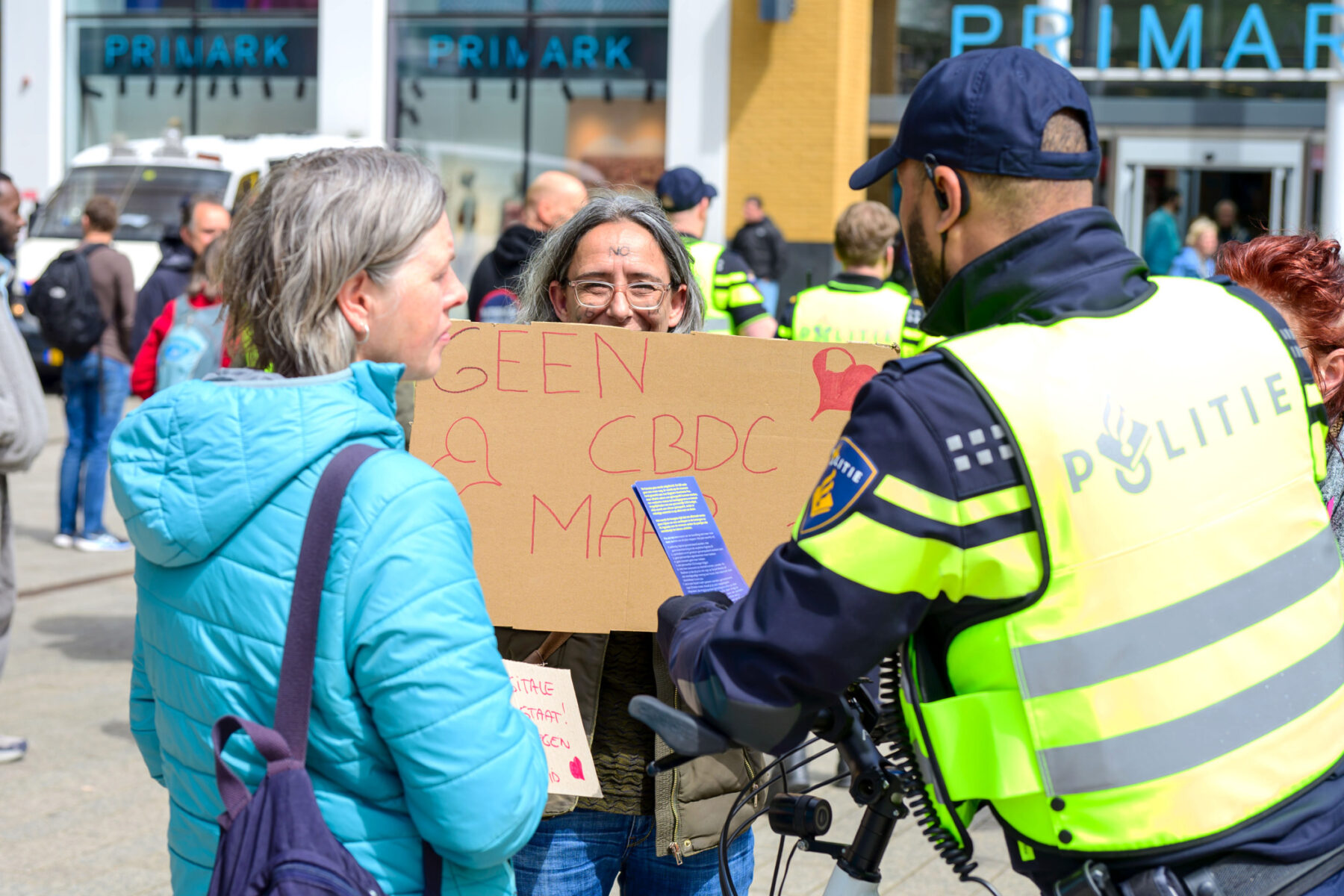 Honderden tegendemonstranten bij nationaal protest in Nijmegen