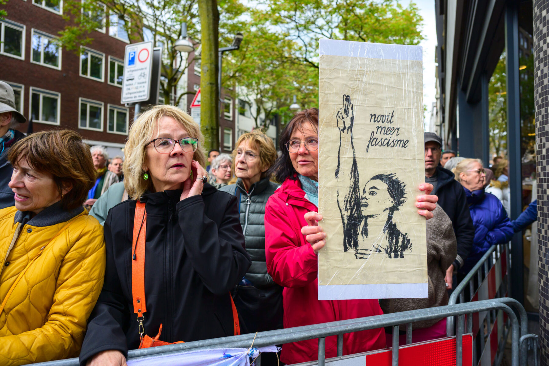 Honderden tegendemonstranten bij nationaal protest in Nijmegen