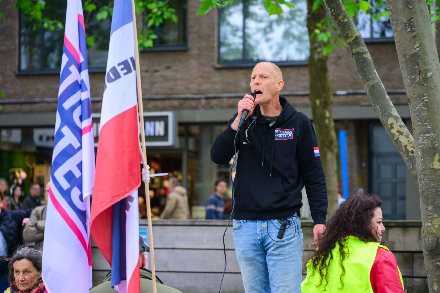 Honderden tegendemonstranten bij nationaal protest in Nijmegen