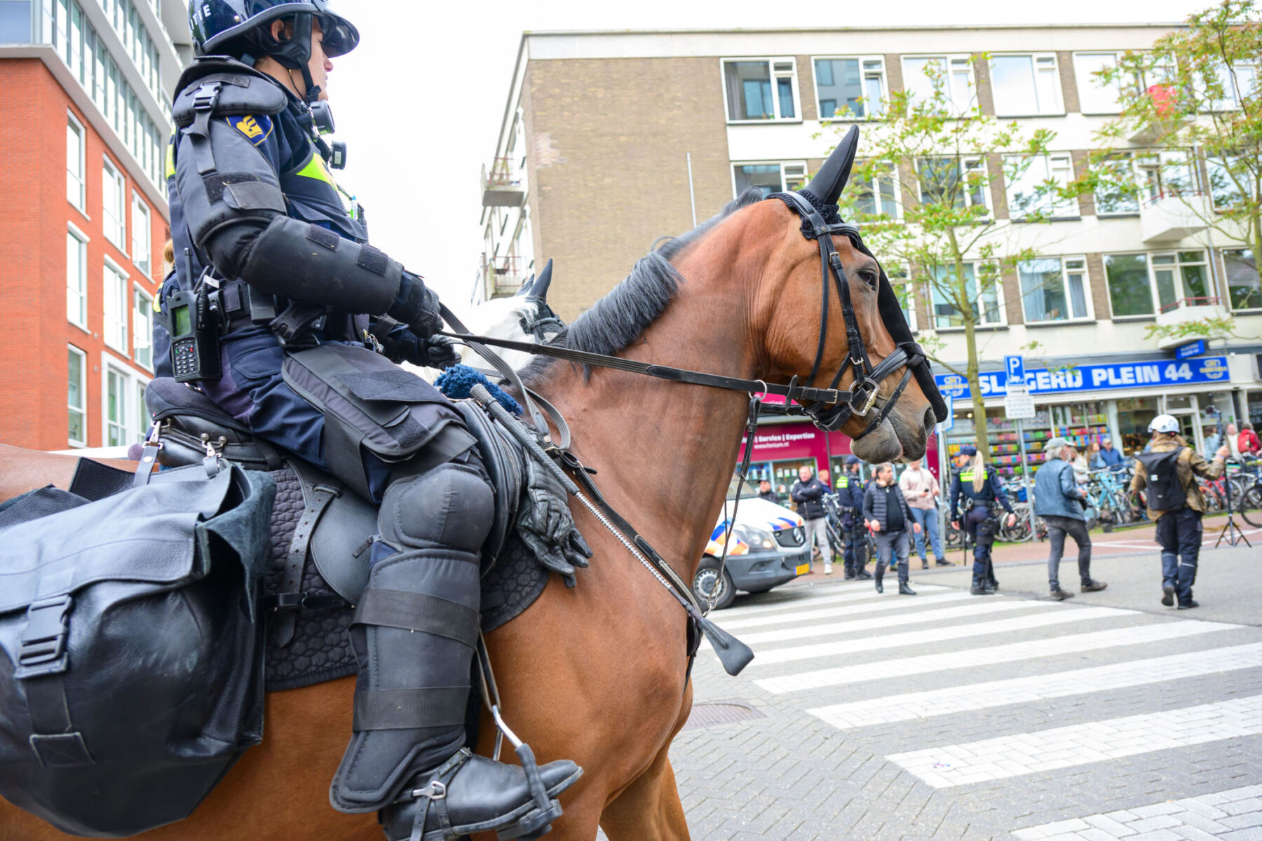 Honderden tegendemonstranten bij nationaal protest in Nijmegen