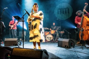 Chelsea Carmichael tijdens Festival Jazz International Nijmegen 2023