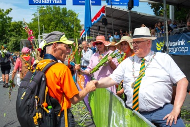 4Daagse 2025 vrijdag aankomst