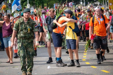 4Daagse 2025 vrijdag aankomst