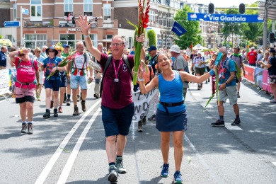 4Daagse 2025 vrijdag aankomst