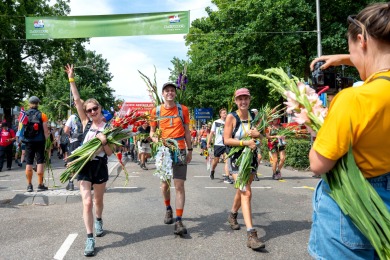 4Daagse 2025 vrijdag aankomst