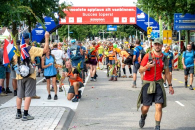 4Daagse 2025 vrijdag aankomst