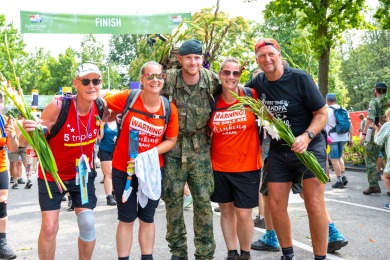 4Daagse 2025 vrijdag aankomst