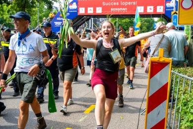 4Daagse 2025 vrijdag aankomst