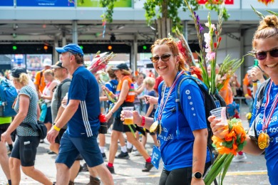 4Daagse 2025 vrijdag aankomst