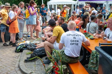 4Daagse 2025 vrijdag aankomst