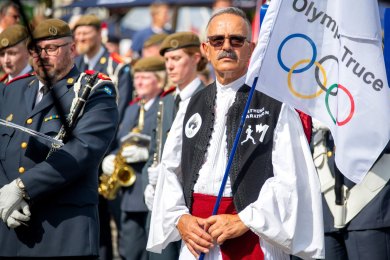 Vlaggenparade 4Daagse zondag