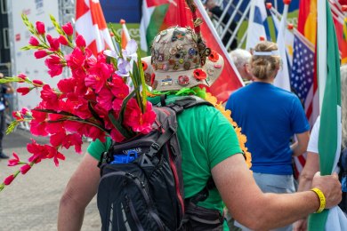 Vlaggenparade 4Daagse zondag