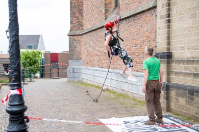 Abseilen Nijmeegse 4Daagse