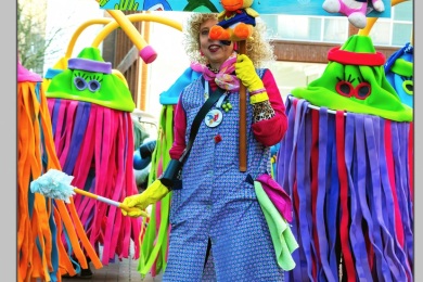 Carnavals optocht in Nijmegen 2025