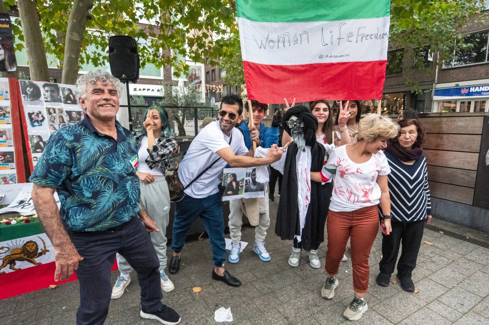 Demo Iran in Nijmegen