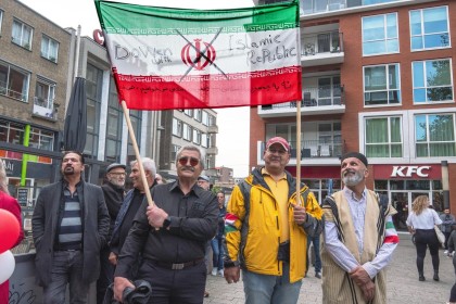 Demo Iran in Nijmegen