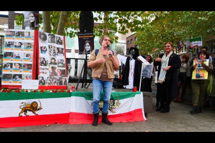Demo Iran in Nijmegen