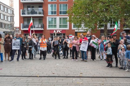 Demo Iran in Nijmegen