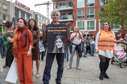 Demo Iran in Nijmegen