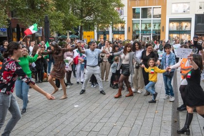 Demo Iran in Nijmegen