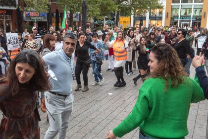 Demo Iran in Nijmegen