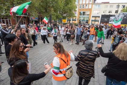 Demo Iran in Nijmegen
