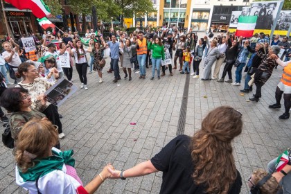 Demo Iran in Nijmegen