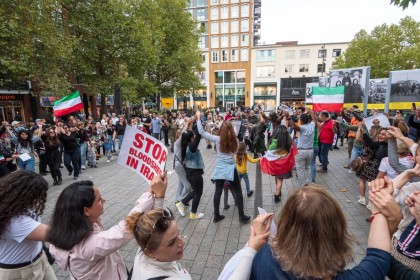 Demo Iran in Nijmegen