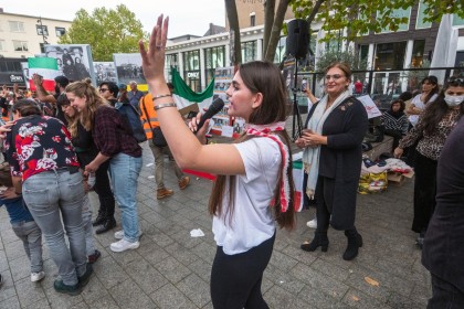Demo Iran in Nijmegen