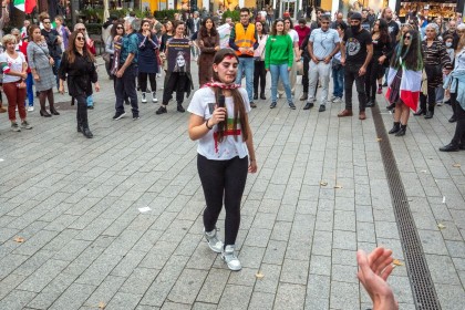 Demo Iran in Nijmegen