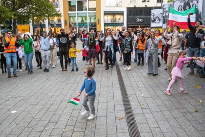 Demo Iran in Nijmegen