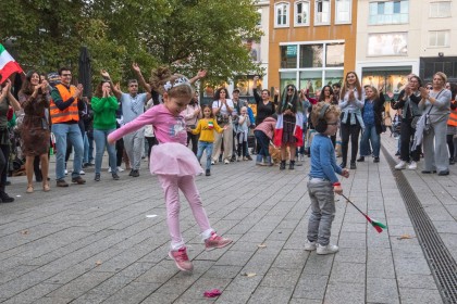 Demo Iran in Nijmegen