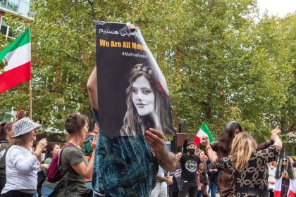 Demo Iran in Nijmegen