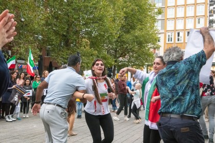 Demo Iran in Nijmegen