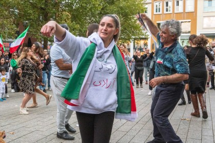 Demo Iran in Nijmegen
