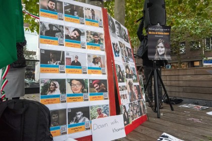 Demo Iran in Nijmegen
