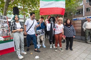 Demo Iran in Nijmegen