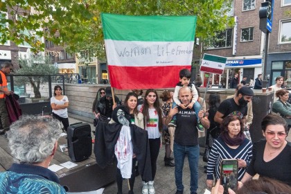 Demo Iran in Nijmegen